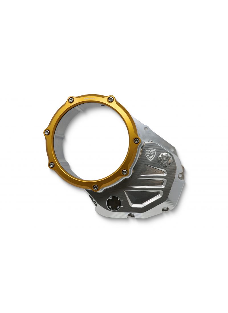 Clear Clutch Cover Ducati Silver-Gold Ducati Multistrada 1260 S Grand Tour (2020)