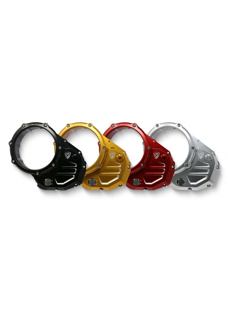 Clutch Cover Bicolore Monster 937 / DesertX - Pramac Racing Limited Edition - Red-Silver Coloured