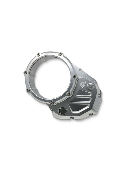 Cubierta de embrague Bicolor Monster 937 / Desertx - PRAMAC Racing Limited Edition - Silver -Silver Ducati DesertX (2022+)