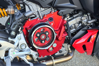 Transparant koppelingsdeksel Ducati Panigale V2 MM93 (2026)