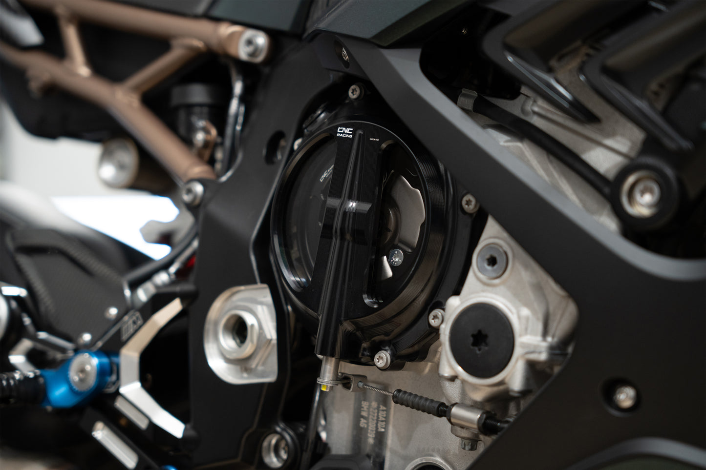 Voordeelpakket transparant koppelingsdeksel + drukplaatcover BMW M1000RR (2025+)
