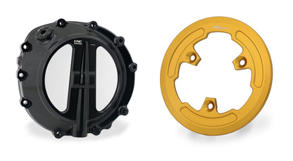 Voordeelpakket transparant koppelingsdeksel + drukplaatcover BMW M1000XR (2024+)