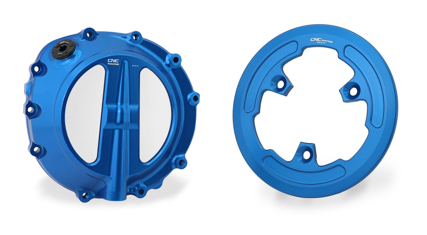 Voordeelpakket transparant koppelingsdeksel + drukplaatcover BMW M1000RR (2021-2022)