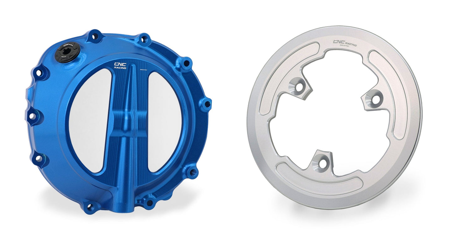 Voordeelpakket transparant koppelingsdeksel + drukplaatcover BMW M1000RR (2021-2022)