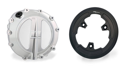 Voordeelpakket transparant koppelingsdeksel + drukplaatcover BMW M1000XR (2024+)