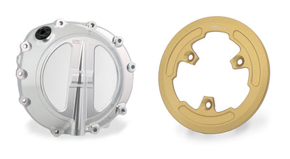 Voordeelpakket transparant koppelingsdeksel + drukplaatcover BMW S1000RR (2025+)