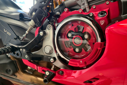 Transparant koppelingsdeksel Ducati Panigale V2 MM93 (2026)