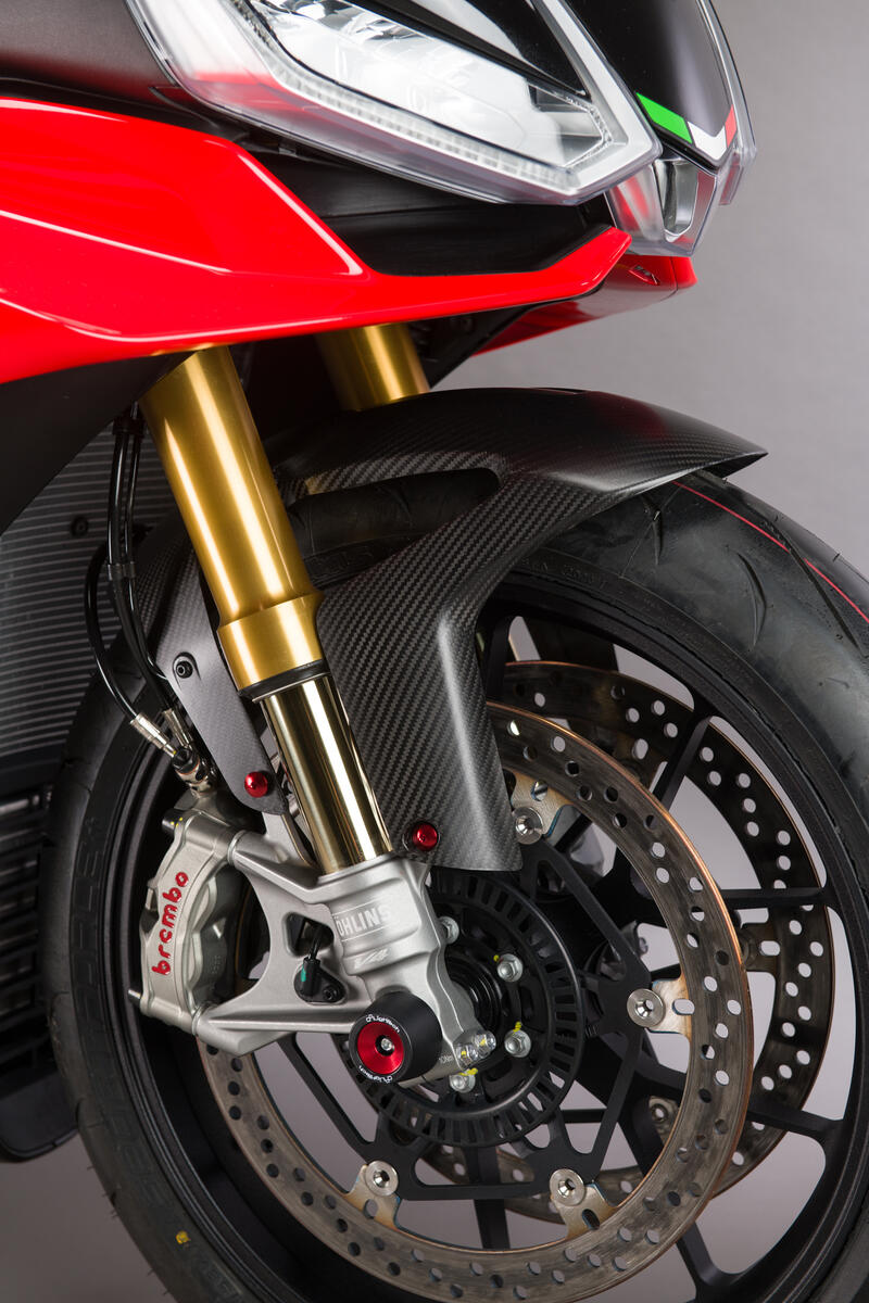 Lightech carbon voorspatbord (glanzend) Aprilia Tuono V4 (2021-2022)