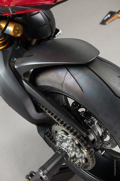 Lightech carbon rear fender (glossy) Ducati Panigale V4 (2018-2024)