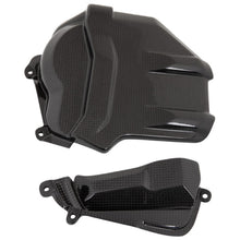 Lightech Carbon Motor Block Covers (2 pcs.) (Glossy) Ducati Panigale V4 (2018-2024)