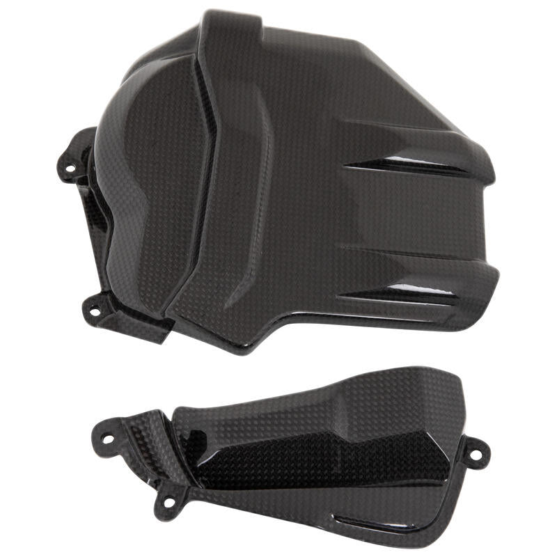 Lightech Carbon Motor Block Covers (2 pcs) (Mat) Ducati Streetfighter V4 S (2020+)