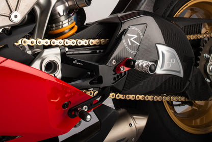 Aluminum slider for Lightech Carbon swingfish Protectors Ducati Panigale V4 S (2018-2024)