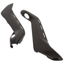 Lightech carbon small panels under the tank (2 pcs.) (Glossy) Ducati Panigale V4 S (2018-2024)