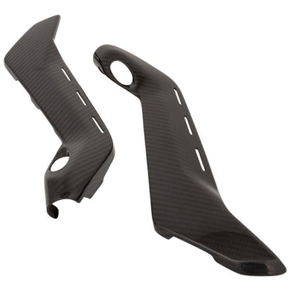Lightech carbon small panels under the tank (2 pcs.) (Glossy) Ducati Panigale V4 S (2018-2024)