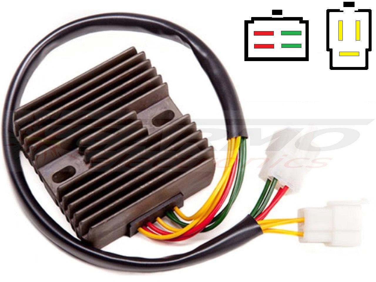 Carmo MOSFET Spanningsregelaar voor Honda NT650 Hawk / Bros 650 (1988–1991)