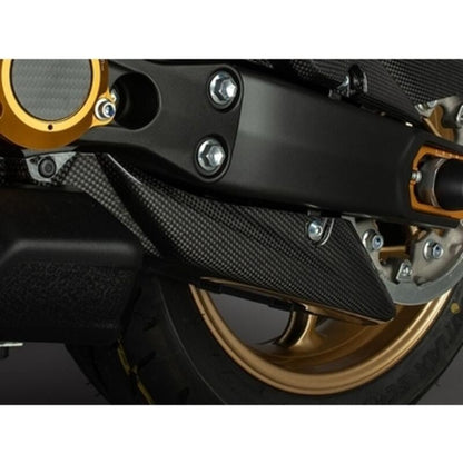Lightech Carbon lower distribution belt Cover (glossy) Yamaha T-Max 530 (2017-2020)