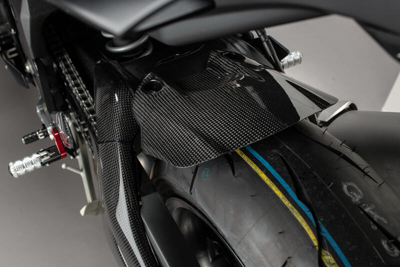 Lightech Carbon Heck Fender (glänzend) Yamaha R1M (2020+)
