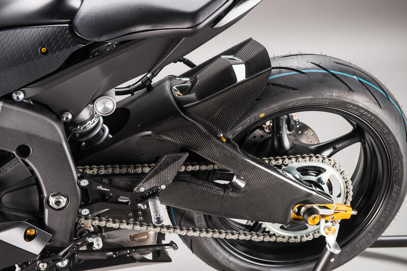 Lightech carbon rear fender (glossy) Yamaha R6 (2006+)
