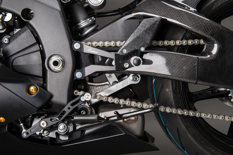 Lightech Carbon Achterbrug Protectors (2 Stcs.) (Glossy) Yamaha R6 (2017+)