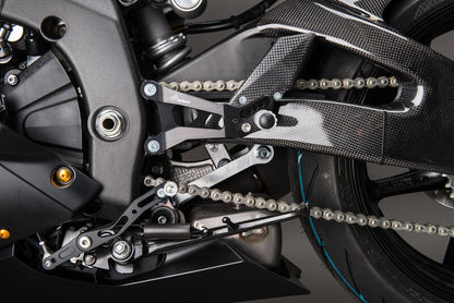 Lightech Carbon Achterbrug Protectors (2 Stcs.) (Glossy) Yamaha R6 (2017+)