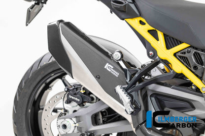 Uitlaat hitteschild glanzend carbon Ducati Multistrada V4 (2025+)