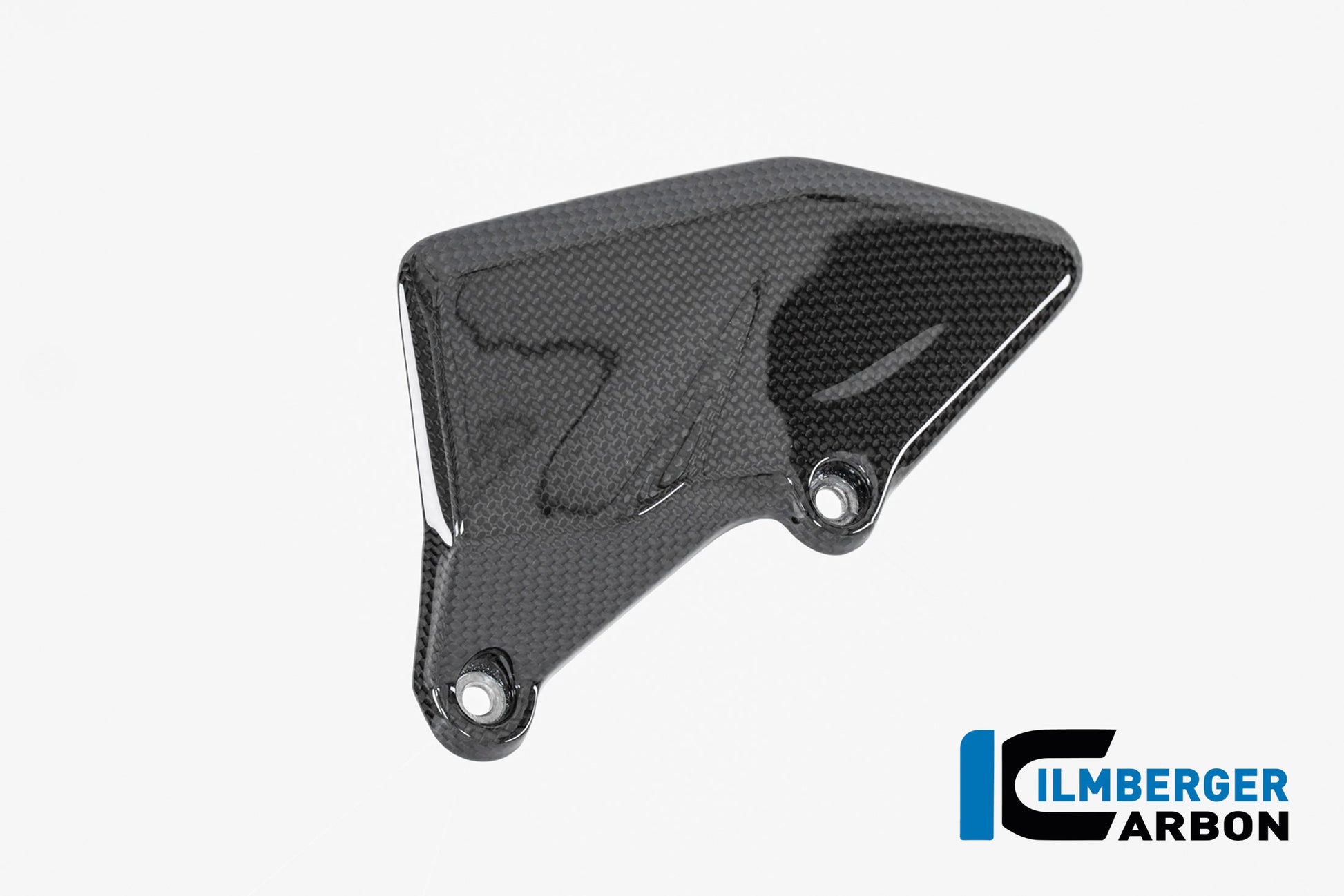 Heelplate links glanzend carbon Ducati Multistrada V4 Pikes Peak (2022-2024)