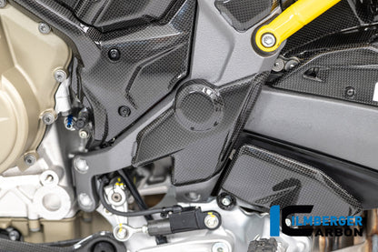 Framecover links glanzend carbon Ducati Multistrada V4S Grand Tour (2024)
