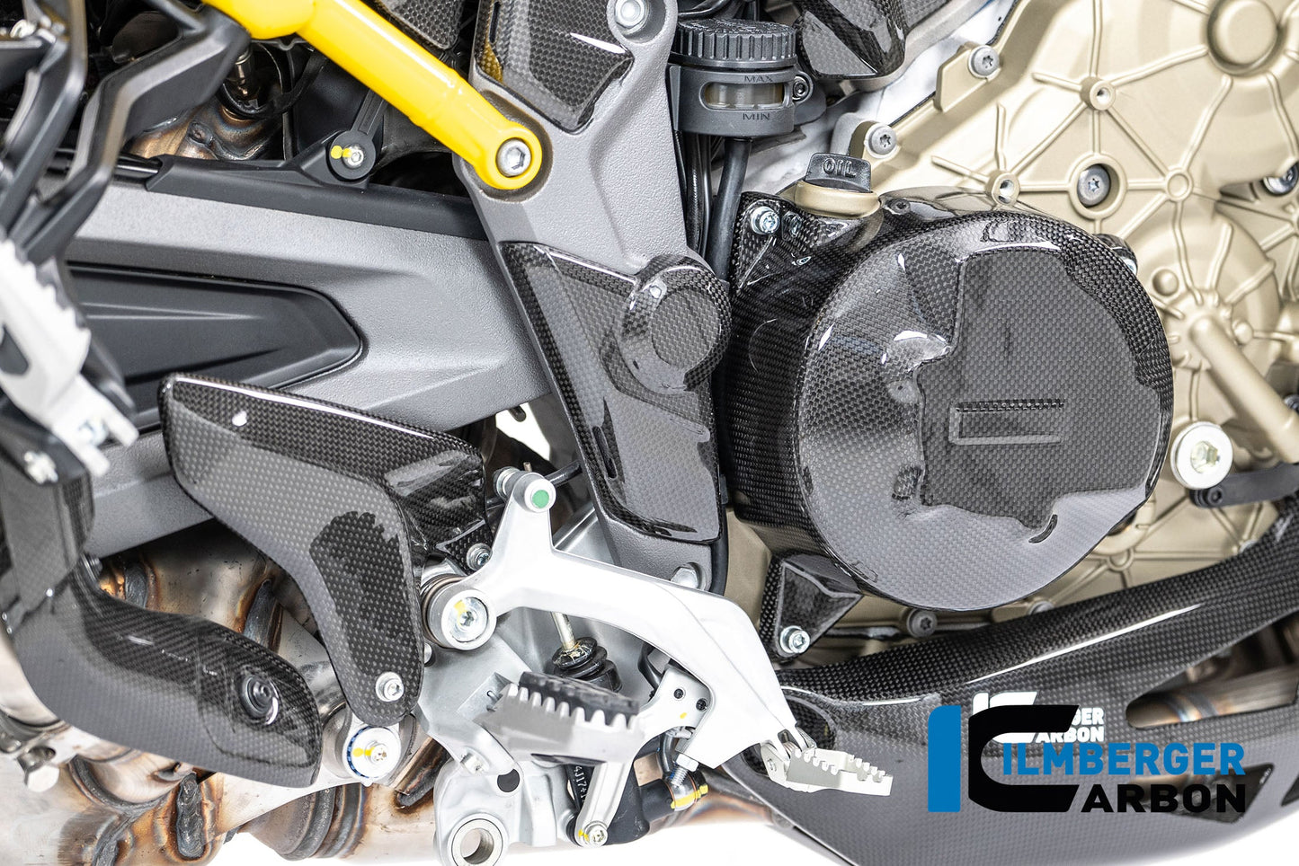 Framecover rechts glanzend carbon Ducati Multistrada V4 Pikes Peak (2022-2024)