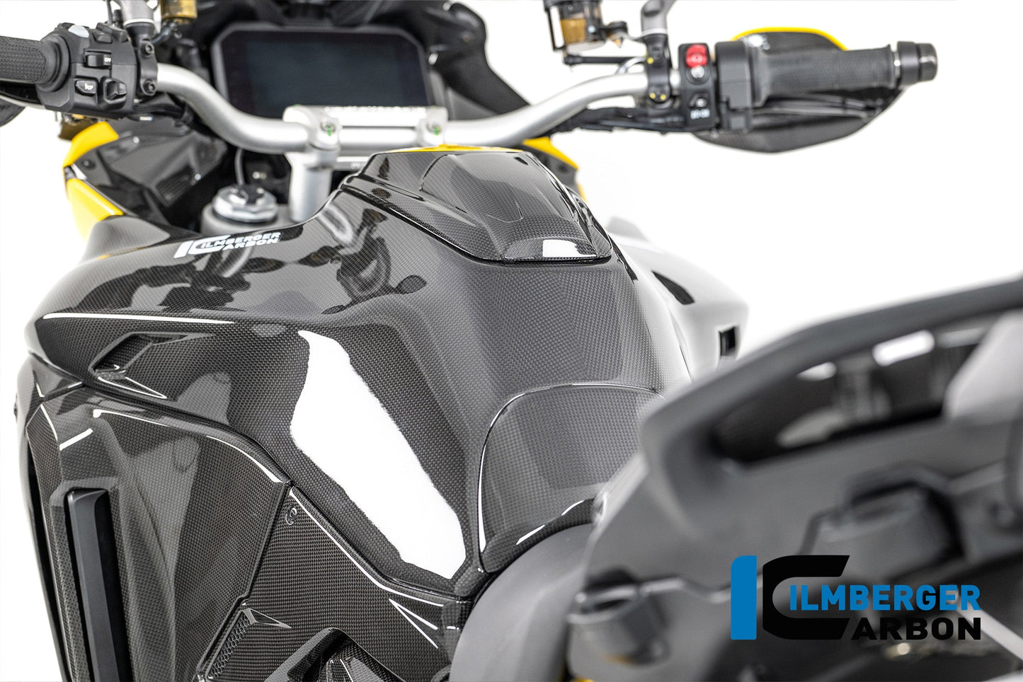 Tankcover (grote versie) glanzend carbon Ducati Multistrada V4RS (2025+)
