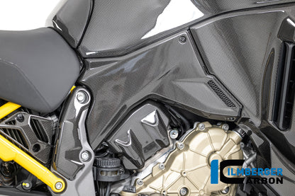 Rechter tankcover glanzend carbon Ducati Multistrada V4 (2025+)