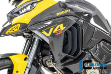 Linker radiator zijpaneel glanzend carbon Ducati Multistrada V4 (2021-2024)