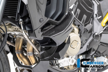 Linker winglet op de zijkuip glanzend carbon Ducati Multistrada V4 (2025+)