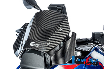 Windbeschermer links glanzend carbon BMW R1300GS Adventure Trophy 2024+