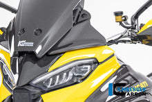 Topkuip windgeleider links glanzend carbon Ducati Multistrada V4 Pikes Peak (2025+)
