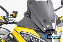 Topkuip windgeleider rechts glanzend carbon Ducati Multistrada V4S (2021-2024)