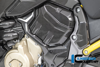 Cilinderkop cover links glanzend carbon Ducati Multistrada V4 (2025+)