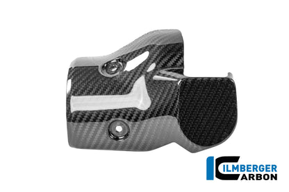 Binnenste uitlaat hitteschild onder carbon hoogglans BMW R1300RS Triple Black (2025+)
