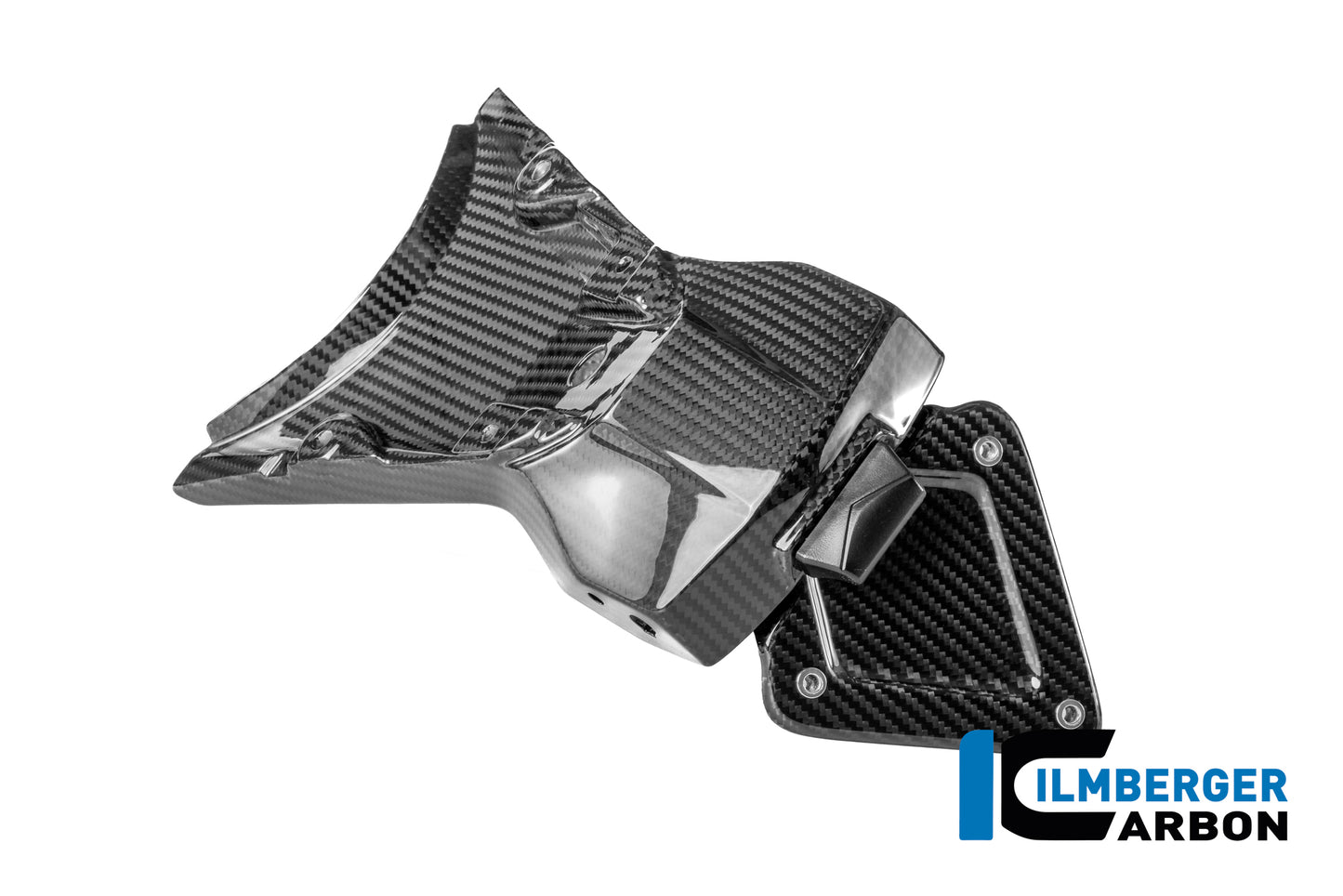Korte kentekenplaathouder glanzend carbon BMW R1300R (2025+)