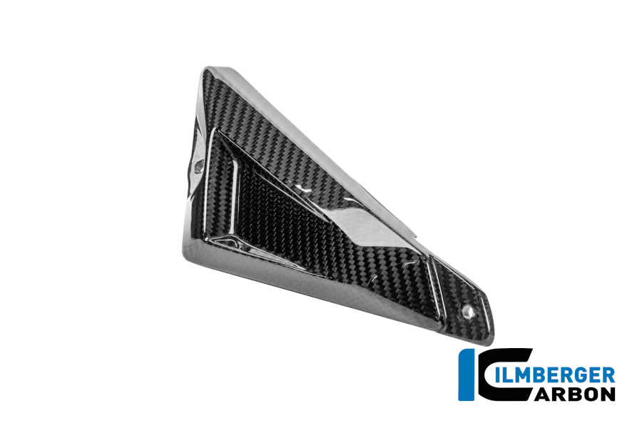 Frame driehoek-cover links achterste deel glanzend carbon BMW R1300GS Adventure Option 719 Karakorum (2024+)