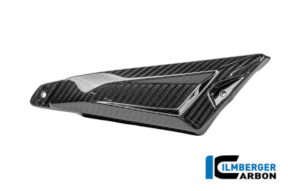 Frame driehoek-cover rechts achterste deel glanzend carbon BMW R1300GS Adventure Option 719 Karakorum (2024+)