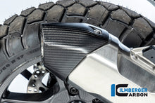 Uitlaatdemper beschermer (Achterzijde) mat carbon BMW R1300GS Adventure Triple Black 2024+