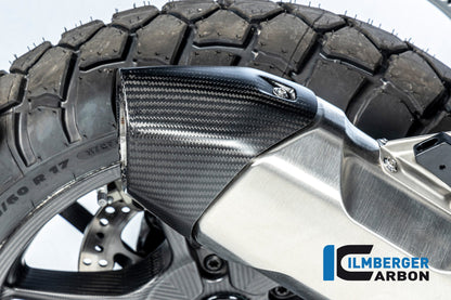 Uitlaatdemper beschermer (Achterzijde) mat carbon BMW R1300GS 2023+