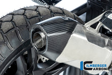 Uitlaatdemper beschermer (Achterzijde) mat carbon BMW R1300GS Adventure Trophy 2024+