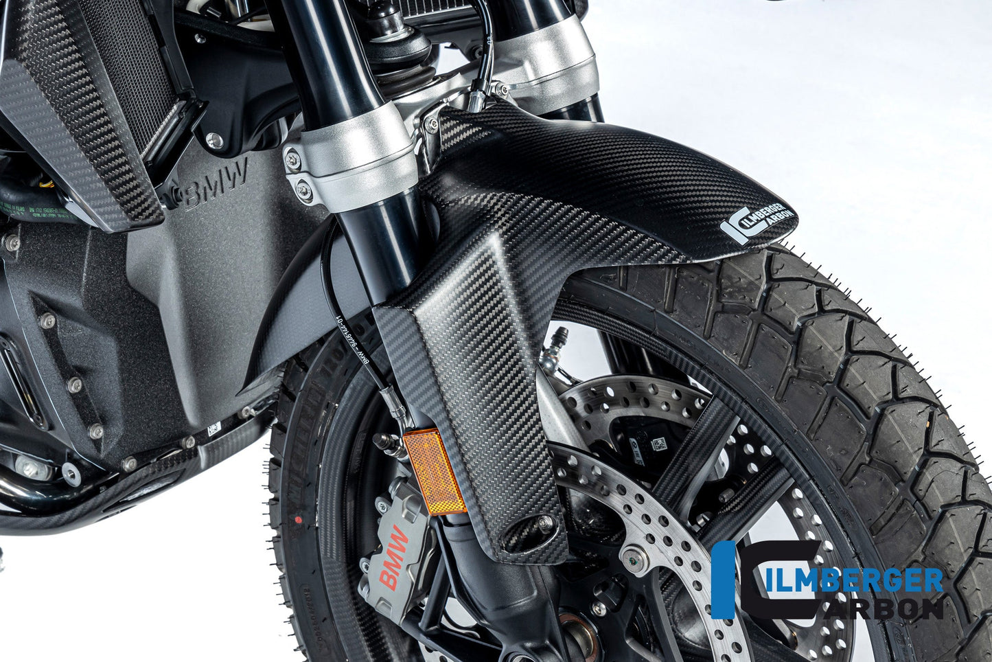 Voorspatbord mat carbon BMW R1300GS Adventure Option 719 Karakorum 2024+