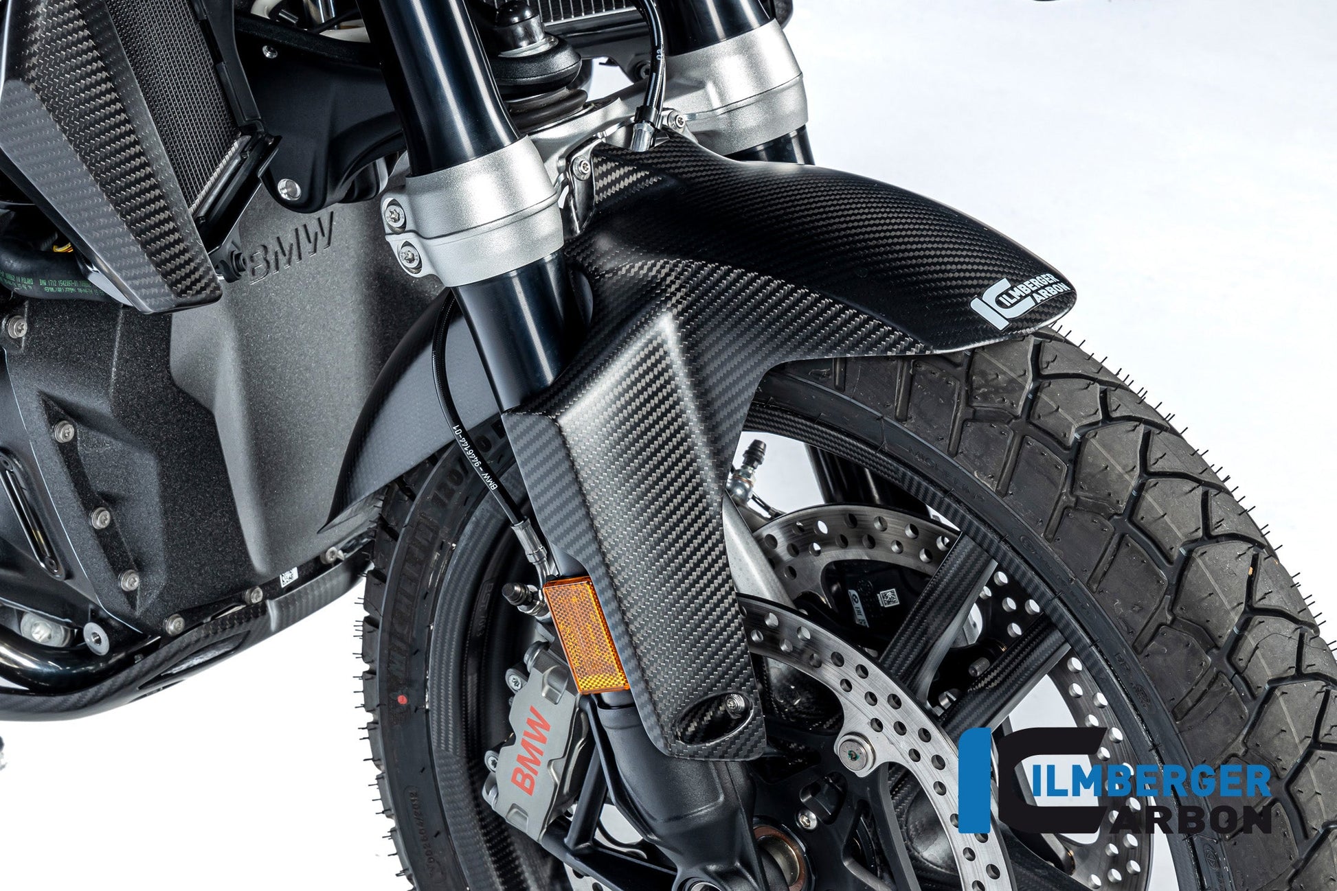 Voorspatbord mat carbon BMW R1300GS 2023+
