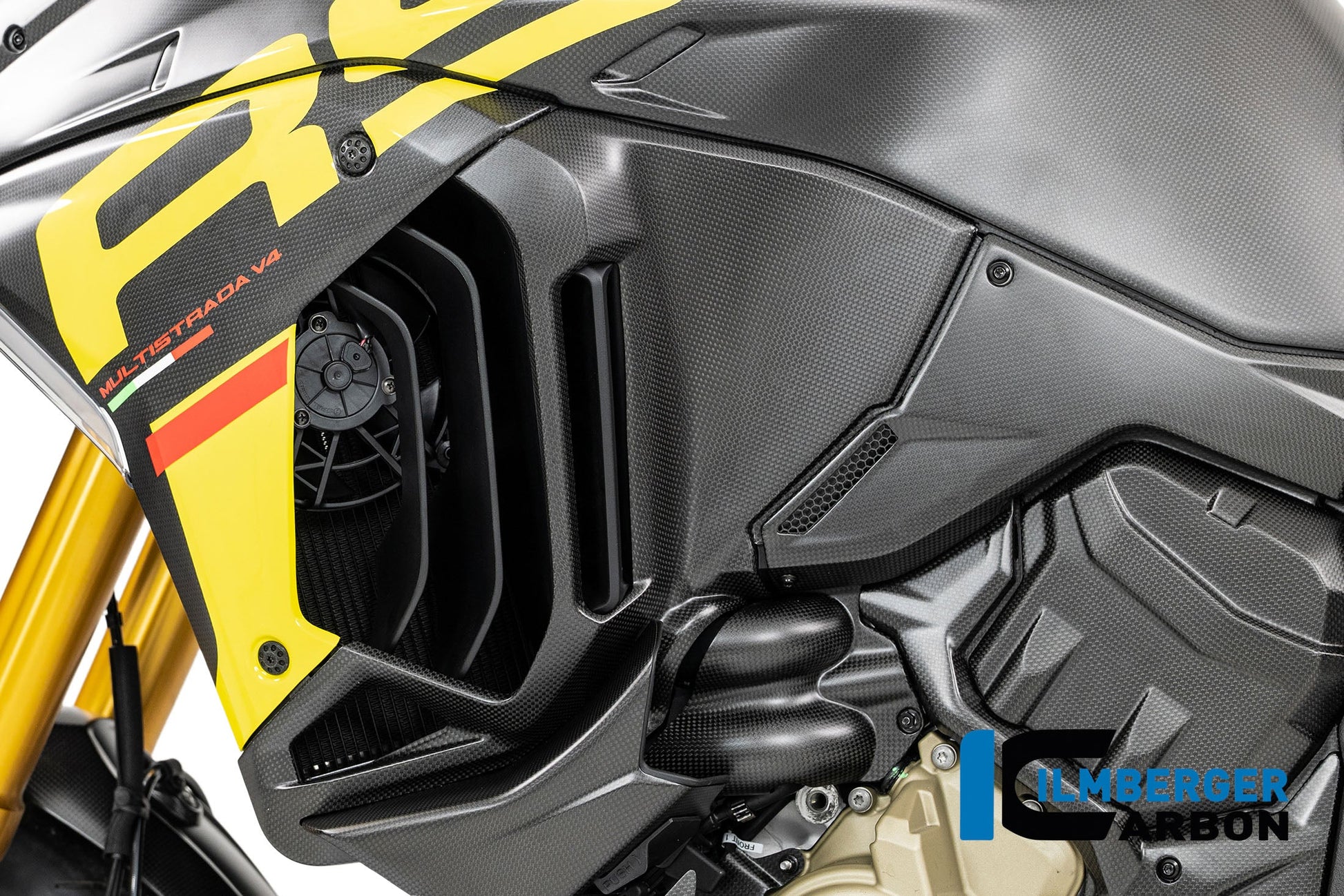 Linker tankpaneel mat carbon Ducati Multistrada V4S (2021-2024)