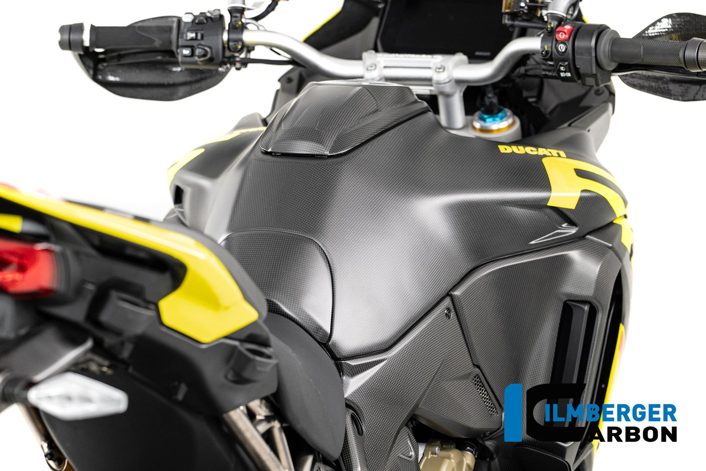 Tankcover (grote versie) mat carbon Ducati Multistrada V4RS (2025+)