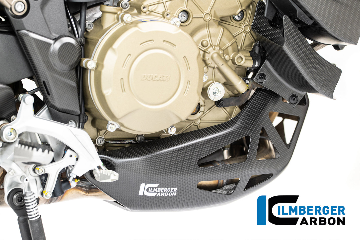 Bellypan (motorspoiler) mat carbon Ducati Multistrada V4S (2025+)