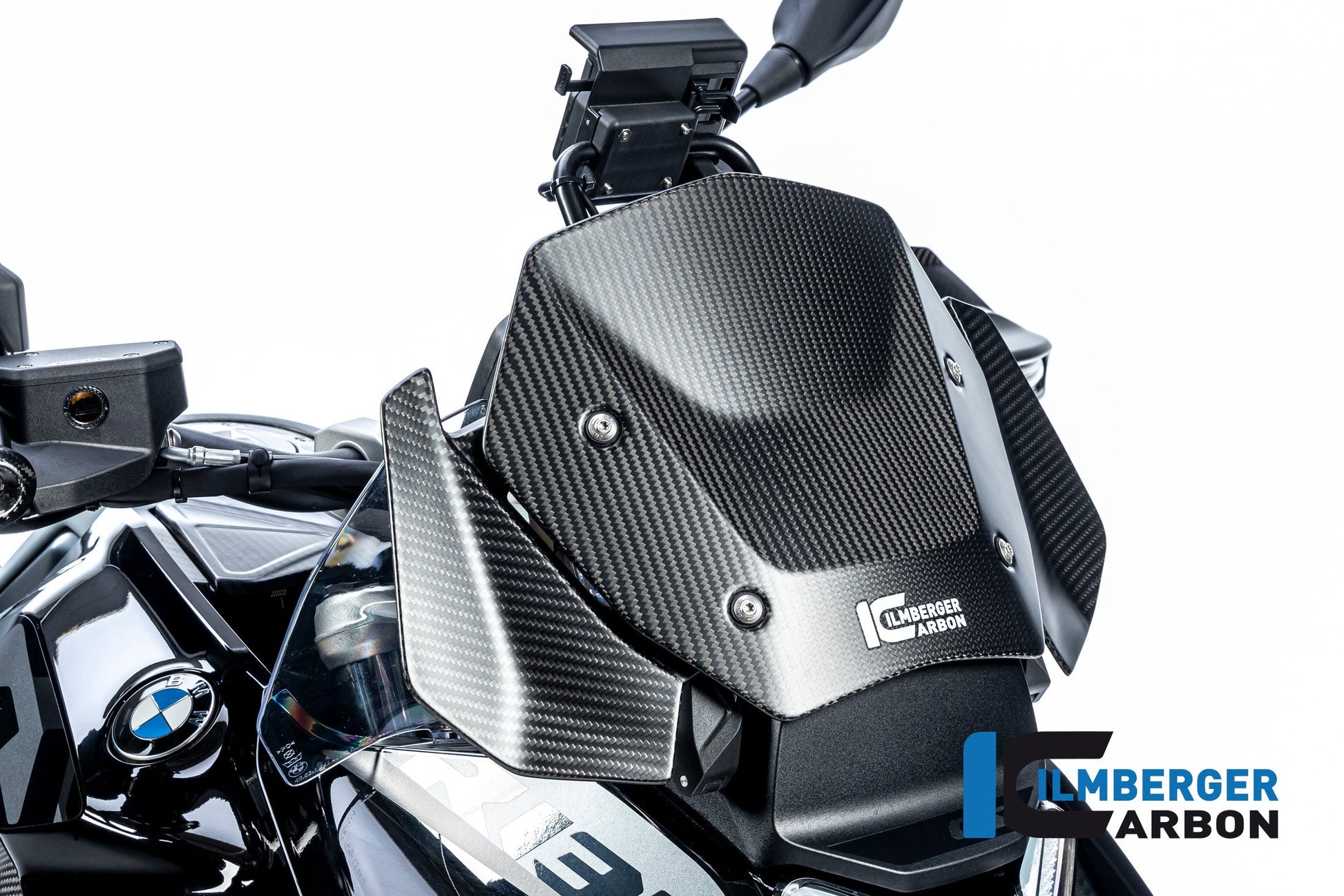 Windbeschermer rechts mat carbon BMW R1300GS Adventure Triple Black 2024+