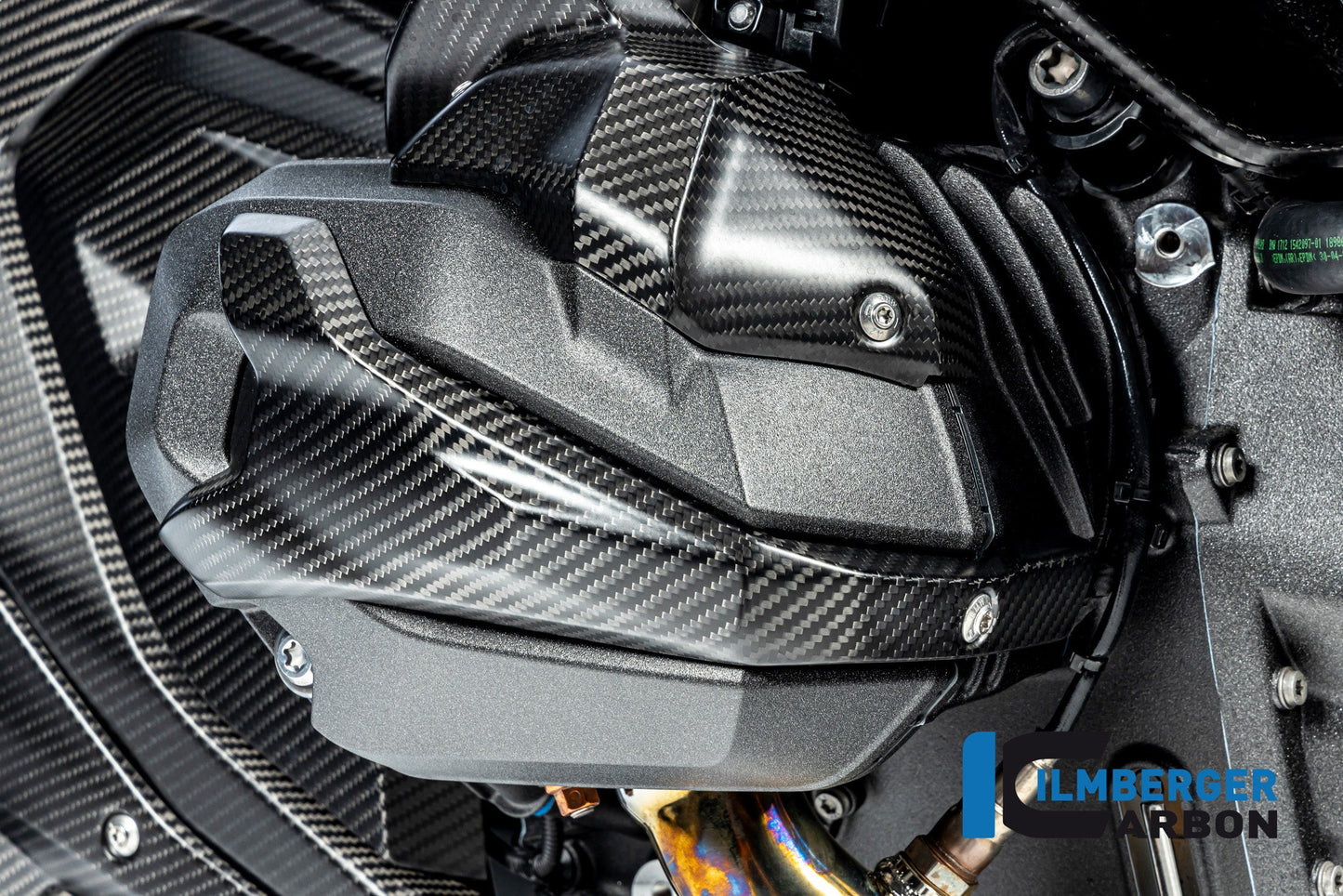 Bougie Cover rechts mat carbon BMW R1300GS Triple Black 2023+